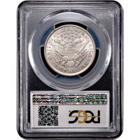 1899 Barber Half Dollar (50c) Reverse Slab Image