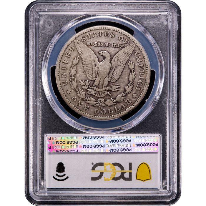 1899-CC Morgan Dollar ($1) Reverse Slab Image
