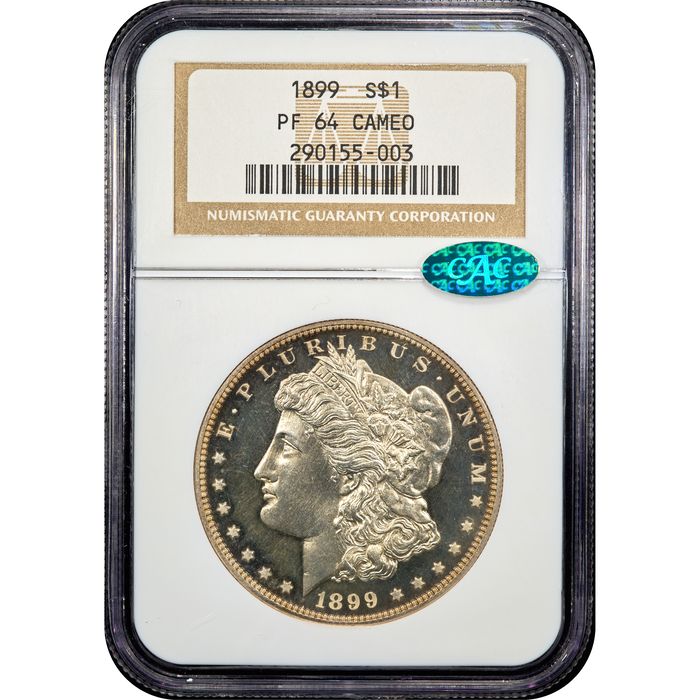 1899 Morgan Dollar ($1) Obverse Slab Image