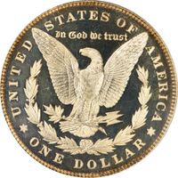 1899 Morgan Dollar ($1) Reverse Image