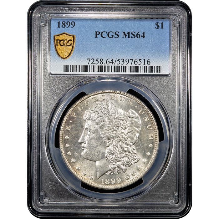1899 Morgan Dollar ($1) Obverse Slab Image