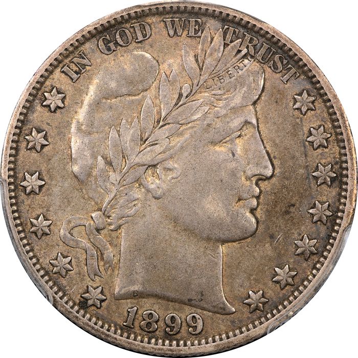 1899-O Barber Half Dollar (50c) Obverse Image