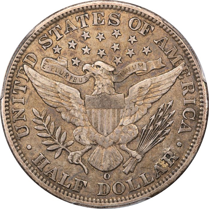1899-O Barber Half Dollar (50c) Reverse Image