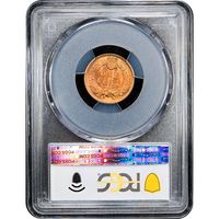 1900 Indian Cent (1c) Laidacker Collection Reverse Slab Image