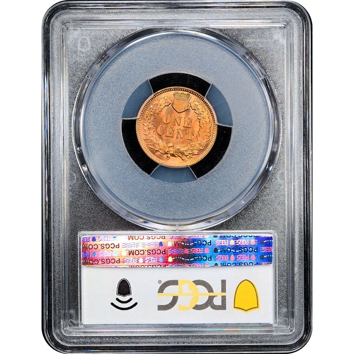 1900 Indian Cent (1c) Laidacker Collection Reverse Slab Image