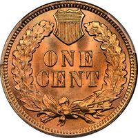 1900 Indian Cent (1c) Laidacker Collection Reverse Image