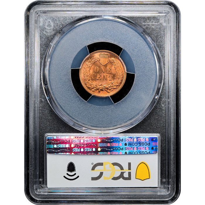 1900 Indian Cent (1c) Laidacker Collection Reverse Slab Image