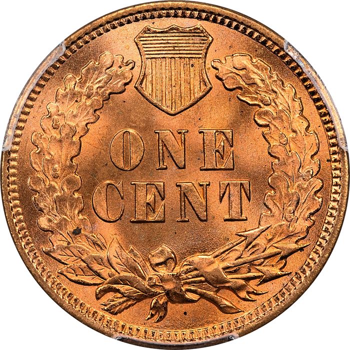 1900 Indian Cent (1c) Laidacker Collection Reverse Image