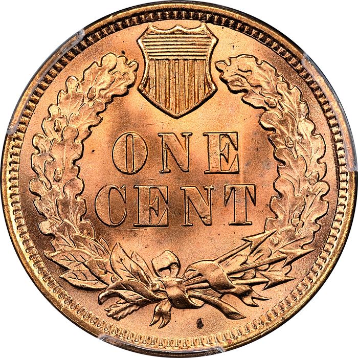 1900 Indian Cent (1c) Laidacker Collection Reverse Image