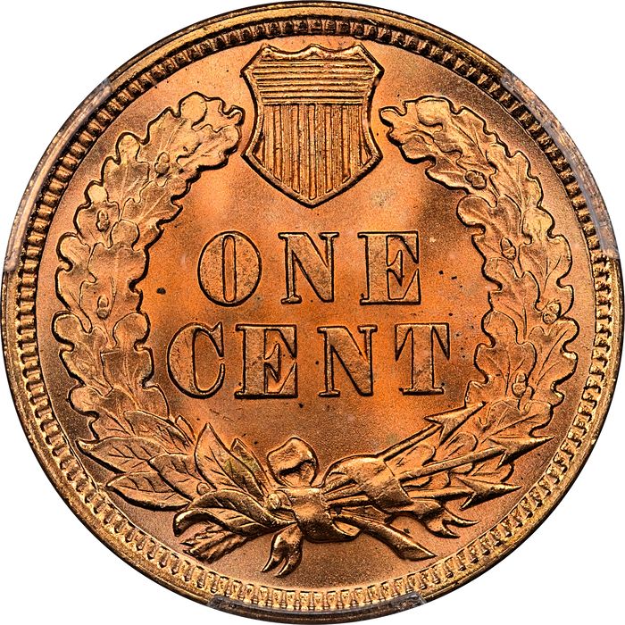 1900 Indian Cent (1c) Laidacker Collection Reverse Image