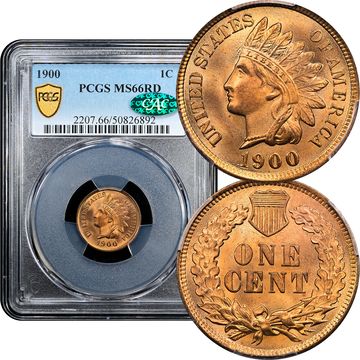 1900 Indian Cent (1c) Composite Image