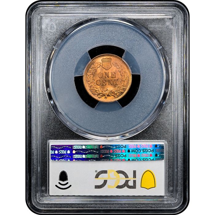 1900 Indian Cent (1c) Reverse Slab Image