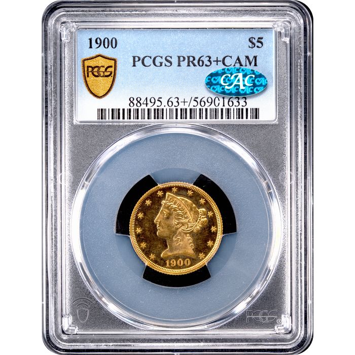 1900 Liberty Gold Half Eagle ($5) Obverse Image