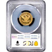 1900 Liberty Gold Half Eagle ($5) Reverse Image