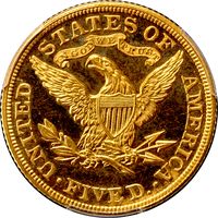 1900 Liberty Gold Half Eagle ($5) Photo 4
