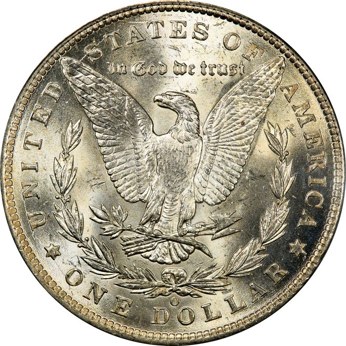 1900-O Morgan Dollar ($1) OGH Reverse Image