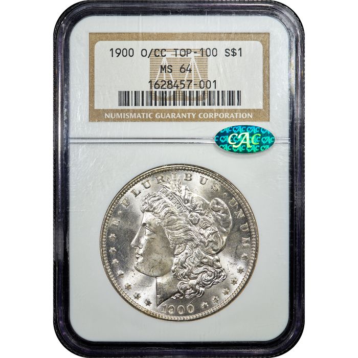 1900-O/CC Morgan Dollar ($1) Obverse Slab Image