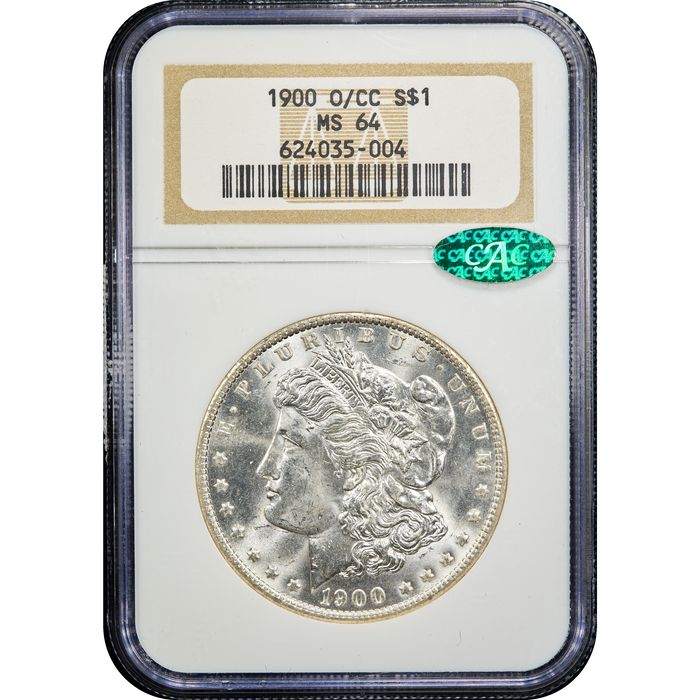 1900-O/CC Morgan Dollar ($1) Obverse Slab Image