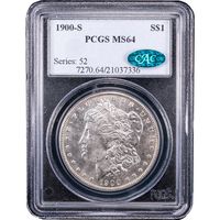 1900-S Morgan Dollar ($1) Obverse Slab Image