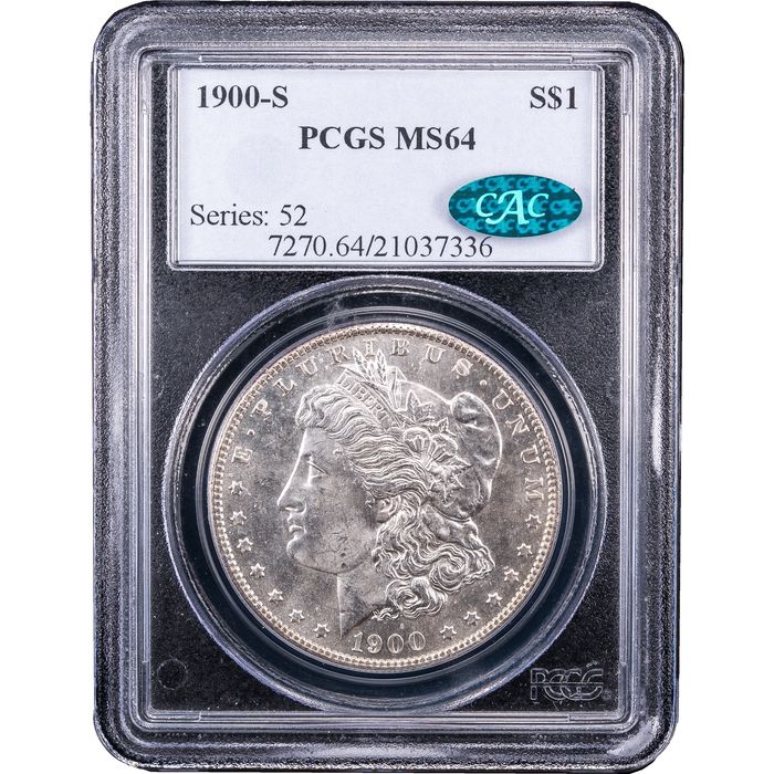 1900-S Morgan Dollar ($1) Obverse Slab Image