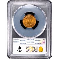 1901 Indian Cent (1c) Reverse Image