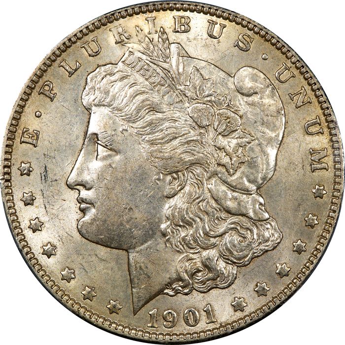 1901 Morgan Dollar ($1) Photo 3