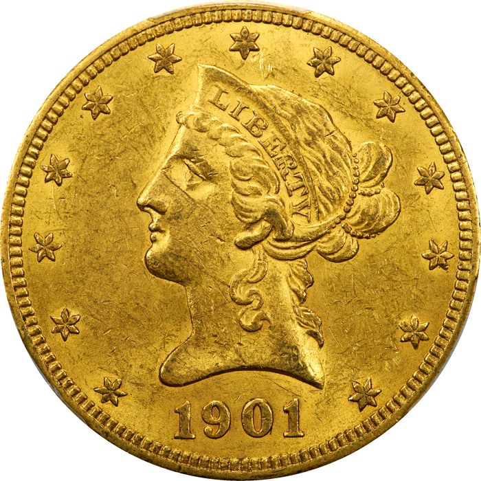 1901-O Liberty Gold Eagle ($10) Obverse Image