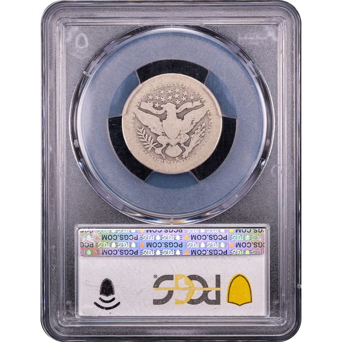1901-S Barber Quarter (25c) Reverse Slab Image