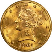 1901-S Liberty Gold Eagle ($10) OGH Photo 3