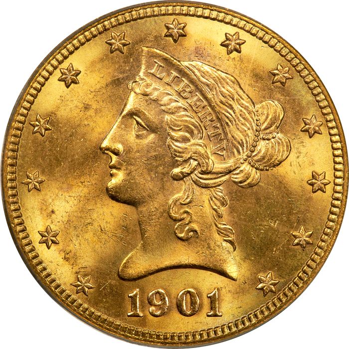 1901-S Liberty Gold Eagle ($10) OGH Photo 3