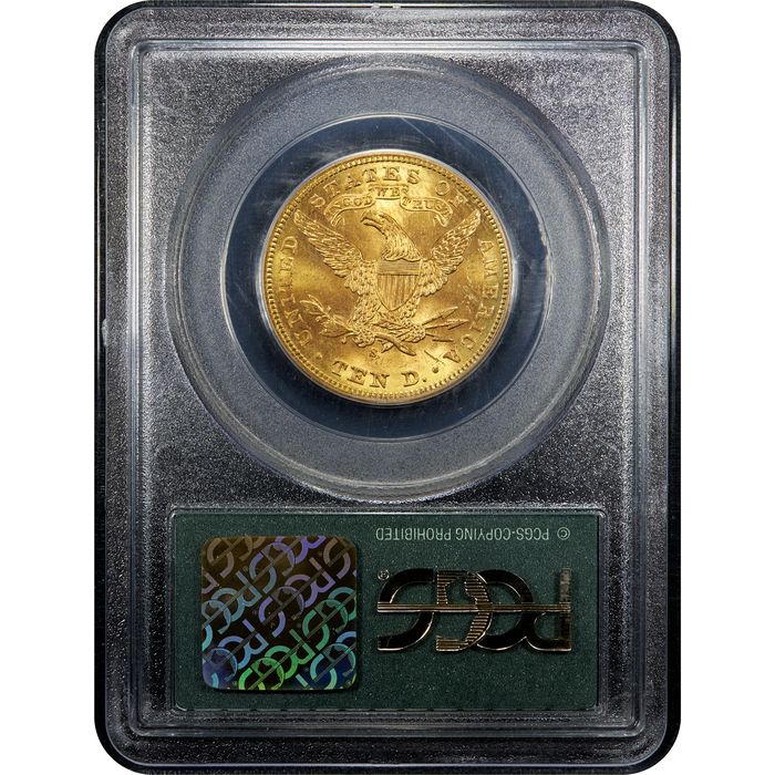 1901-S Liberty Gold Eagle ($10) OGH Reverse Image