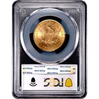 1901-S Liberty Gold Eagle ($10) Reverse Slab Image