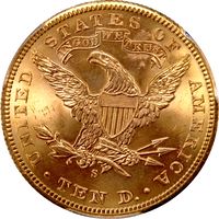 1901-S Liberty Gold Eagle ($10) Reverse Image