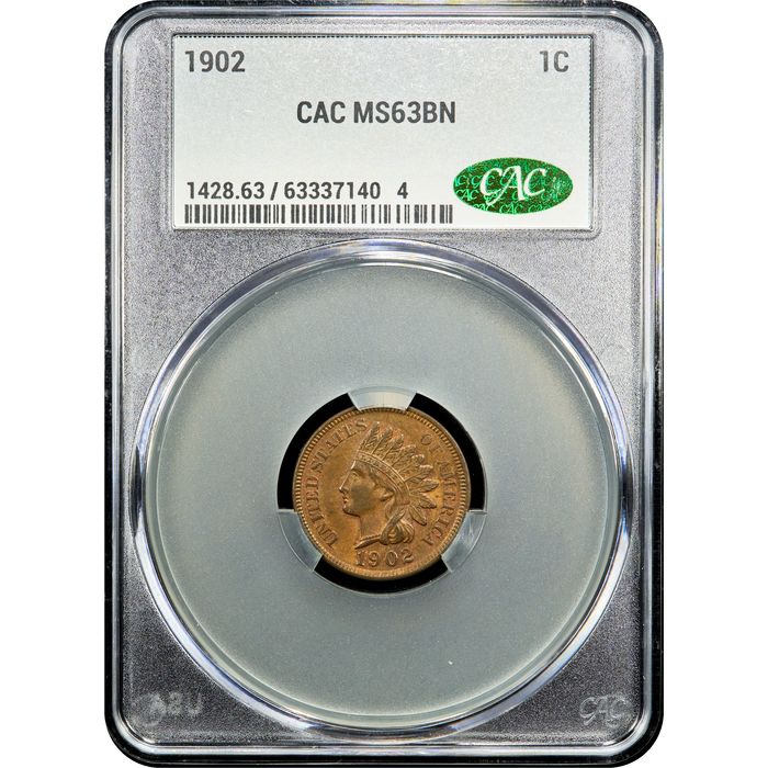 1902 Indian Cent (1c) Obverse Image