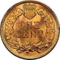 1902 Indian Cent (1c) Laidacker Collection Reverse Image