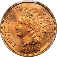 1902 Indian Cent (1c) Laidacker Collection Obverse Image