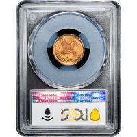 1902 Indian Cent (1c) Laidacker Collection Reverse Slab Image