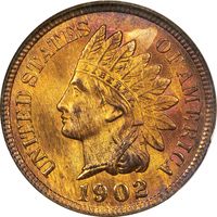 1902 Indian Cent (1c) Photo 3
