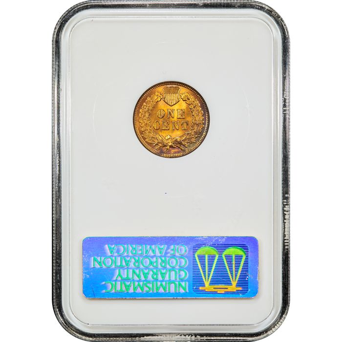 1902 Indian Cent (1c) Reverse Image