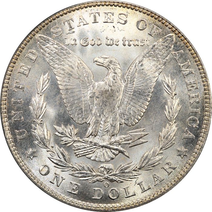 1902-O Morgan Dollar ($1) OGH Reverse Image