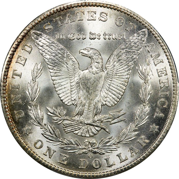 1902-O Morgan Dollar ($1) Reverse Image