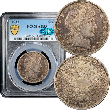 1903 Barber Half Dollar (50c) Composite Image