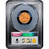 1903 Indian Cent (1c) Laidacker Collection Reverse Slab Image