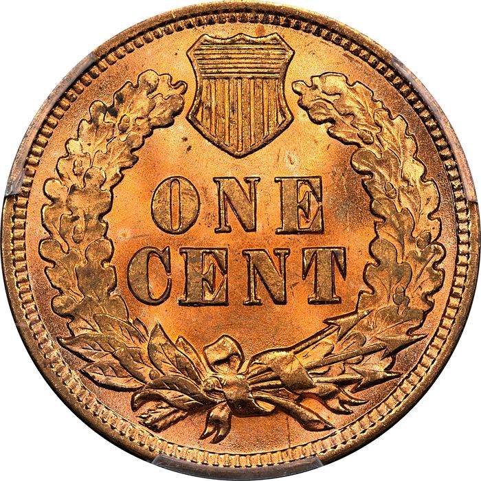 1903 Indian Cent (1c) Laidacker Collection Reverse Image