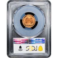 1903 Indian Cent (1c) Laidacker Collection Reverse Slab Image
