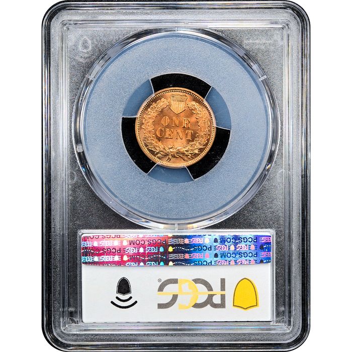 1903 Indian Cent (1c) Laidacker Collection Reverse Slab Image