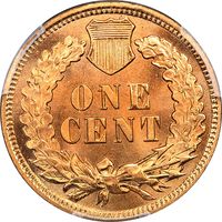 1903 Indian Cent (1c) Laidacker Collection Reverse Image