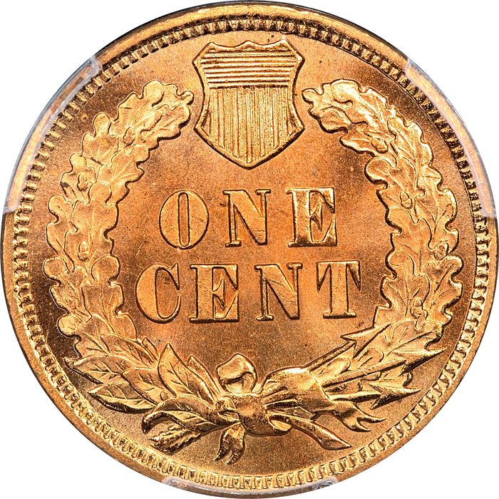 1903 Indian Cent (1c) Laidacker Collection Reverse Image