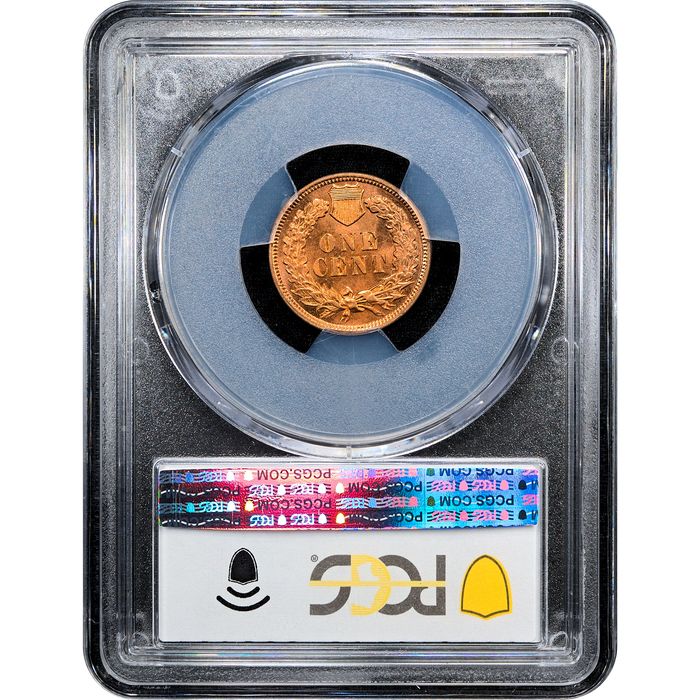 1903 Indian Cent (1c) Laidacker Collection Reverse Slab Image