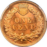 1903 Indian Cent (1c) Laidacker Collection Reverse Image